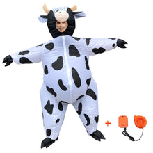 Load image into Gallery viewer, Inflatable Cows Cosplay Costume Halloween Christmas Party For Adults
