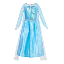 Load image into Gallery viewer, Kids Frozen Costume Princess Elsa Cosplay Birthday or Party Dress With Accessories