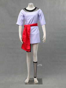 Naruto Shippuden Nara Temari Cosplay Clothes Set