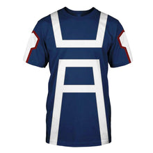 Load image into Gallery viewer, Mens Boku No Hero AcademiaMy Hero Academia Printed Trainning Suit T-Shirt