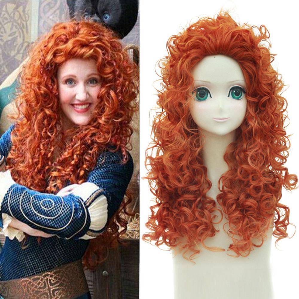 Brave Costume The Princess Merida Cosplay Wig