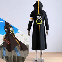 Load image into Gallery viewer, Men and Children One Piece Costume Trafalgar Law Cosplay Long Embroidery Coat