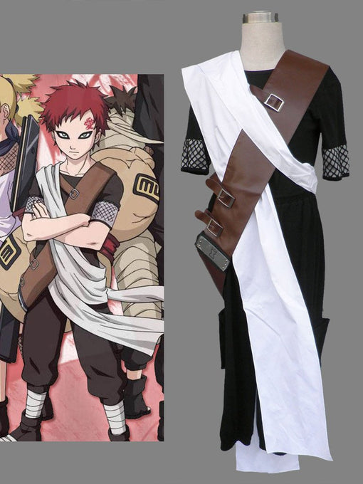 Naruto Gaara Cosplay Set Halloween Costume 