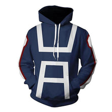Load image into Gallery viewer, Mens My Hero Academia Printed Pullover Trainning Suit Hoodie Sweatshirt