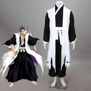 Men and Children Bleach Costume Zaraki Kenpachi Cosplay Kimono Full Outfit