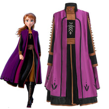 Load image into Gallery viewer, Kids Frozen Costume Princess Anna Cosplay Birthday or Party Dress With Accessories