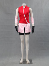 Load image into Gallery viewer, Anime Naruto Shippuden Sakura Haruno Cosplay Clothes Set Halloween Costume