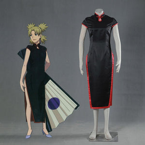 Naruto Nara Temari Cosplay Dress Halloween Costume