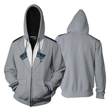 Load image into Gallery viewer, Mens My Hero Academia Printed Zippered Trainning Suit Hoodie Sweatshirt