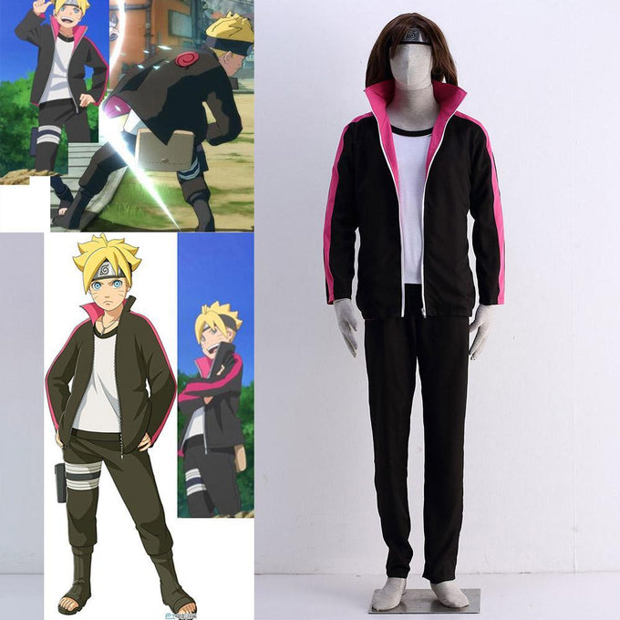 Naruto Uzumaki Boruto Cosplay Set Halloween Custume