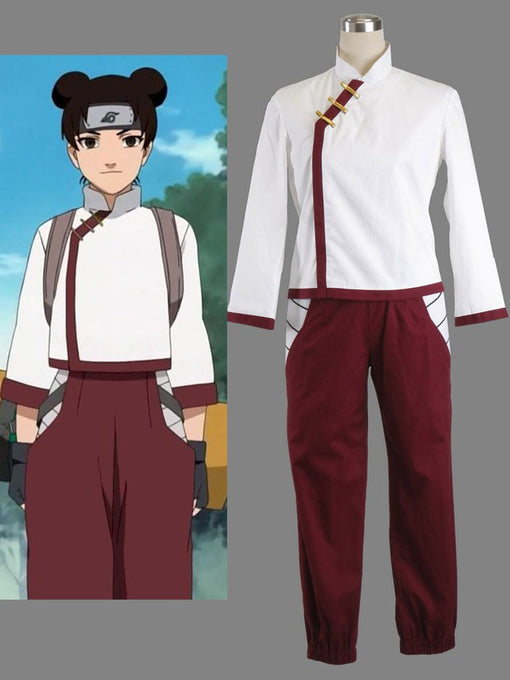 Naruto Tenten 2nd Cosplay Set Halloween Costume 