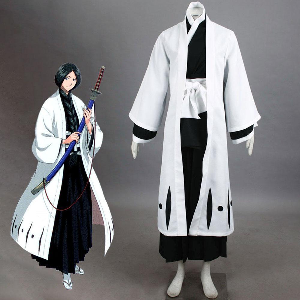 Women and Children Bleach Costume Unohana Retsu Cosplay Kimono Full Outfit