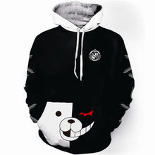 Load image into Gallery viewer, Mens Danganronpa Monokuma Hoodies Pullover Digital Printed Sweatshirts