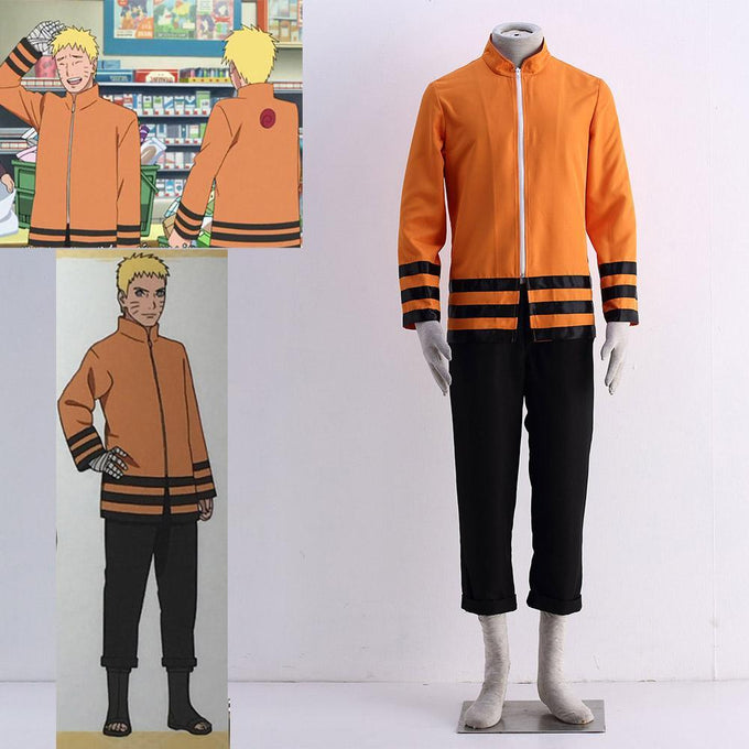 Thev Movie Uzumaki Naruto Boruto Cosplay Set