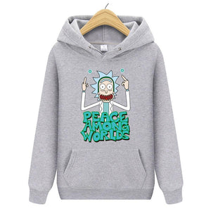 Rick and Morty Hoodies Pullover Printed Sweatshirts For Men
