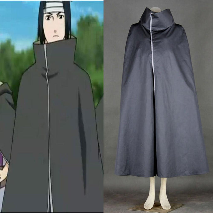 Naruto Sasuke 5th Snake Organization Cloak Coat Cosplay Halloween Costume 