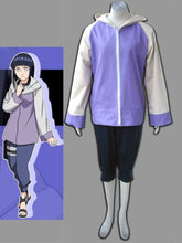 Load image into Gallery viewer, Anime Naruto Shippuden Hyuga Hinata 2nd Cosplay Clothes Set Halloween Costume