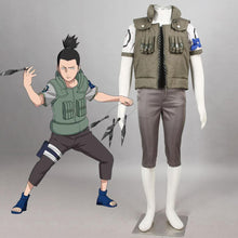 Load image into Gallery viewer, Naruto Shikamaru Nara Cosplay Sets Halloween Costume