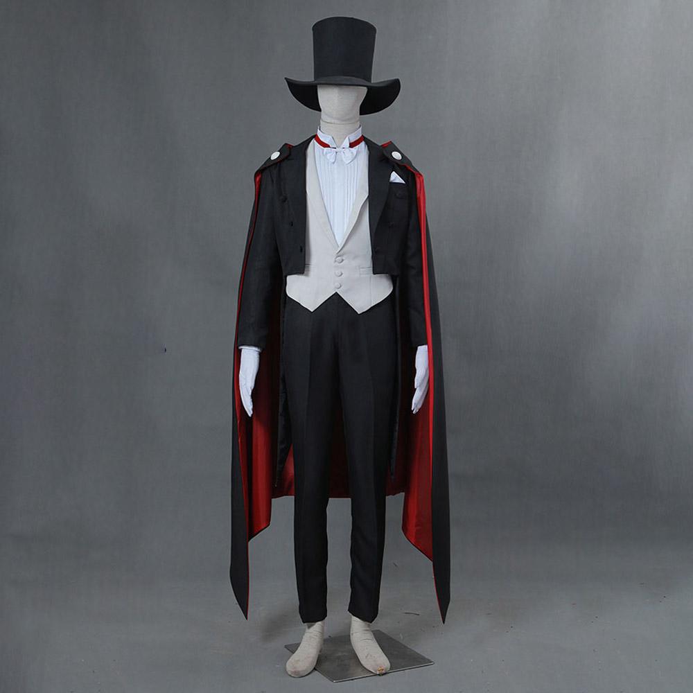 Men and Kids Sailor Moon Costume Tuxedo Mask Chiba Mamoru Cosplay Full Fighting Sets