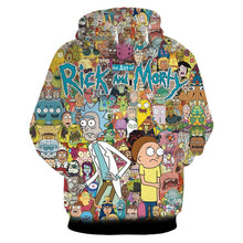 Load image into Gallery viewer, Mens Rick and Morty Hoodies Pullover 3D Printed Sweatshirts