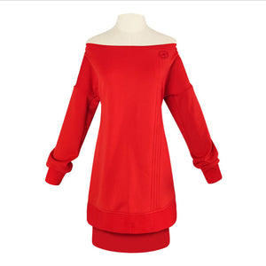 Women Spy x Family Costume Yor Forger Briar Normal Red Outfit with Accessories