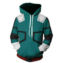Load image into Gallery viewer, Mens My Hero Academia Printed Pullover Trainning Suit Hoodie Sweatshirt