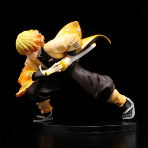6 inch Demon Slayer Figure Agatsuma Zenitsu Figure Cute Lovely Toys