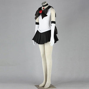 Sailor Moon Costume Sailor Pluto Mingou Setsuna Cosplay Full Fight Sets For Women and Kids
