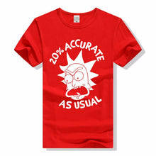 Load image into Gallery viewer, Mens Rick and Morty Cotton As Usual Tee Shirt Crew Neck Printed Summer Casual Tops