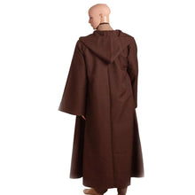 Load image into Gallery viewer, Star Wars Costume Kenobi Jedi TUNIC Cosplay Costume Brown Shirt 