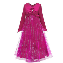 Load image into Gallery viewer, Kids Frozen Costume Princess Elsa Cosplay Birthday or Party Dress With Accessories