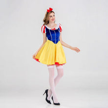 Load image into Gallery viewer, Women&#39;s Snow White Costume Adult Princess Costumes Dress With Stocking and Headband
