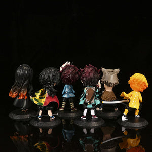 5 inch Demon Slayer Figure Kamado Tanjirou Kamado Nezuko Kochou Shinobu Toys
