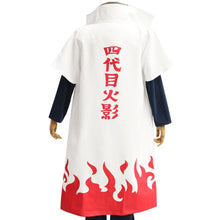 Load image into Gallery viewer, 3 PCS Anime Naruto Costume 4th Hokage Cloak Cosplay With Accessories