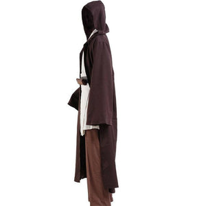 Star Wars Costume Kenobi Jedi TUNIC Cosplay Halloween Costume