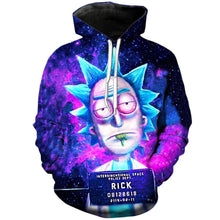Load image into Gallery viewer, Mens Rick and Morty Hoodies Pullover 3D Printed Sweatshirts