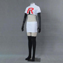 Load image into Gallery viewer, Women and Kids Pokemon Costume Team Rocket Jessie Cosplay Full Sets