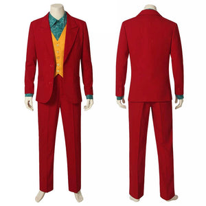 Joker 2019 Joaquin Phoenix Arthur Fleck Joker Cosplay Costume Unisex
