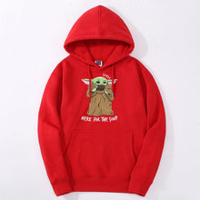 Load image into Gallery viewer, Mens Star Wars Printed Solid Color Mandalorian Men Hoodie Sweatshirt