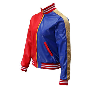 Suicide Squad Costume Harley Quinn Cosplay Jacket For Women and Kids