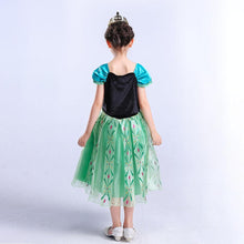 Load image into Gallery viewer, Kids Frozen Costume Princess Elsa Cosplay Birthday or Party Dress With Accessories