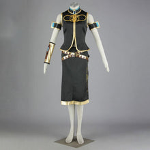 Load image into Gallery viewer, Vocaloid Costume Megurine Luka Cosplay Set For Women and Kids
