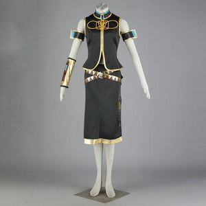 Vocaloid Costume Megurine Luka Cosplay Set For Women and Kids