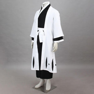 Men and Children Bleach Costume Ukitake Juushirou Cosplay Kimono Full Outfit