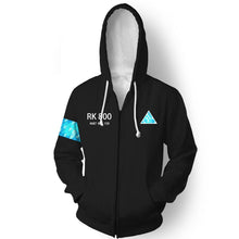 Load image into Gallery viewer, Detroit Becoming Human Connor Cosplay Costume Hoodie Jacket Sweatshirt Unisex