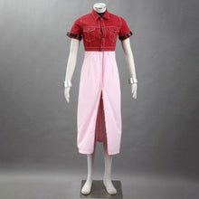 Load image into Gallery viewer, Women and Children Final Fantasy 7 Costume Aerith Gainsborough Cosplay Full Set