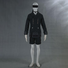 Load image into Gallery viewer, NieR:Automata Costume YoRHa No. 9 Type S Cosplay Set For Men and Kids