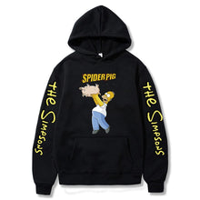 Load image into Gallery viewer, The Simpsons Printed Pullover Trainning Suit Hoodie Sweatshirt Unisex