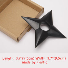 Load image into Gallery viewer, 3 Pcs Ninja Weapons Naruto Shuriken Throwing Plastic Toy