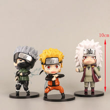 Load image into Gallery viewer, 6PCS 8cm Naruto Figure Cute Chibi Naruto Gaara Itach Sasuke Jiraiya Figure Toys